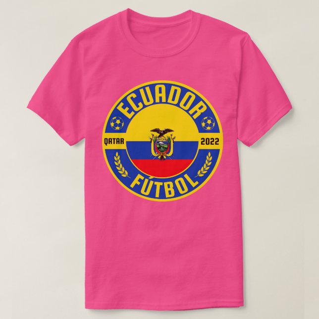 Ecuador World Cup 5 T-Shirt (Design Front)