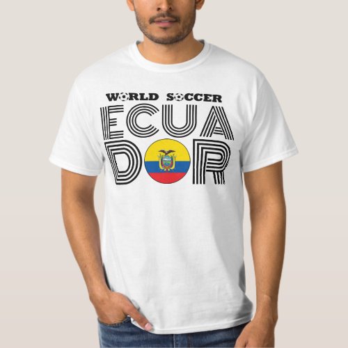 Ecuador World Soccer T_Shirt
