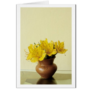 Ecuador yellow flowers cards