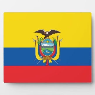 Ecuadorean Flag Plaque