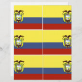 ecuadorian flag (Front/Back)