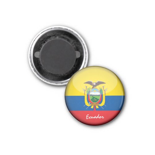 Ecuadorian flag  Ecuador _ travelsports fans Magnet