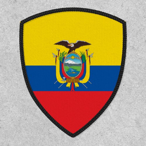 Ecuadorian Flag Flag of Ecuador Patch