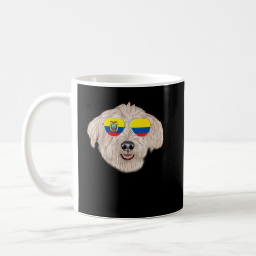 Ecuadorian Flag Glen of Imaal Terrier Dog Ecuador  Coffee Mug