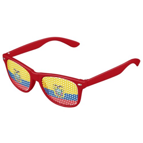 Ecuadorian flag kids sunglasses