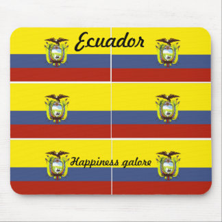 ecuadorian flag mouse pad