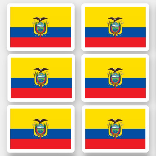Ecuadorian flag sticker