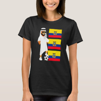Ecuadorian Sheik Ecuador Flag Soccer T-Shirt
