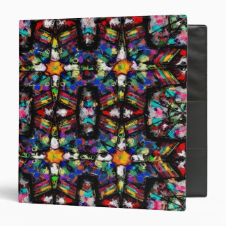 Ecuadorian Stained Glass 3 Ring Binder