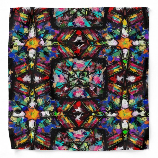 Ecuadorian Stained Glass Bandana (Front)