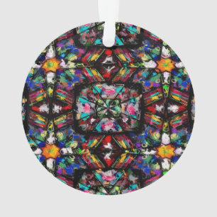 Ecuadorian Stained Glass Ornament