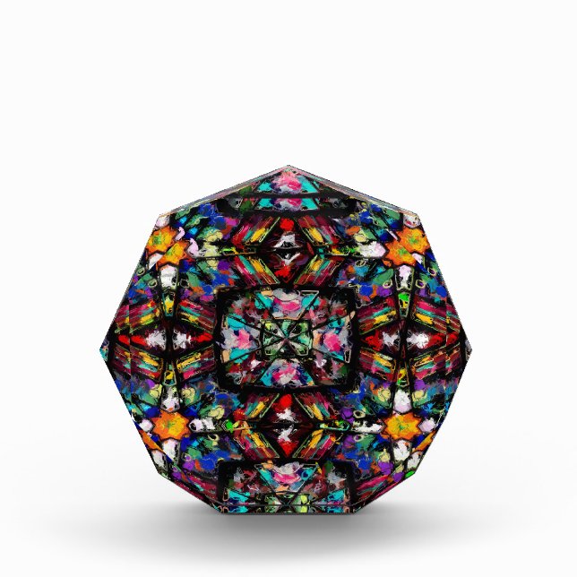 Ecuadorian Stained Glass Photo Block (Front)