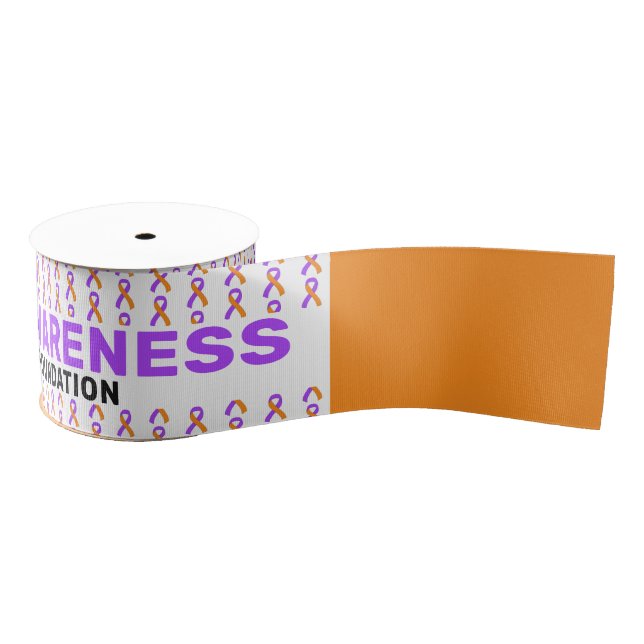 Eczema Awareness Pattern Ribbon (Spool)