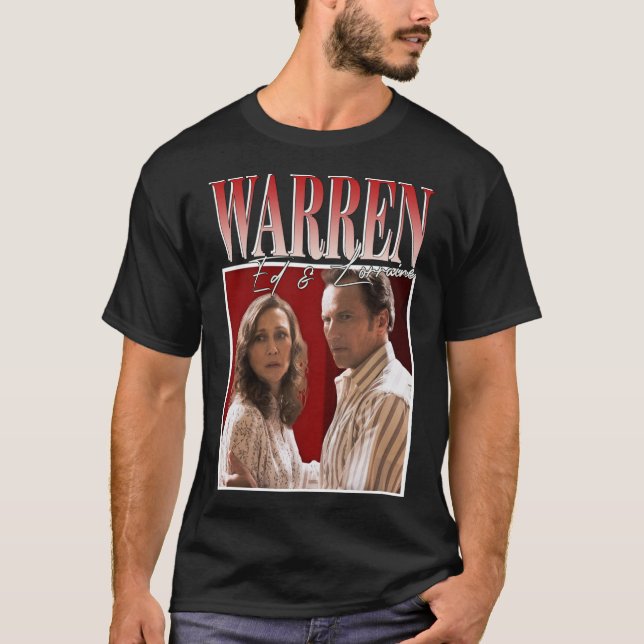 Ed &Amp; Lorraine Warren   T-Shirt (Front)