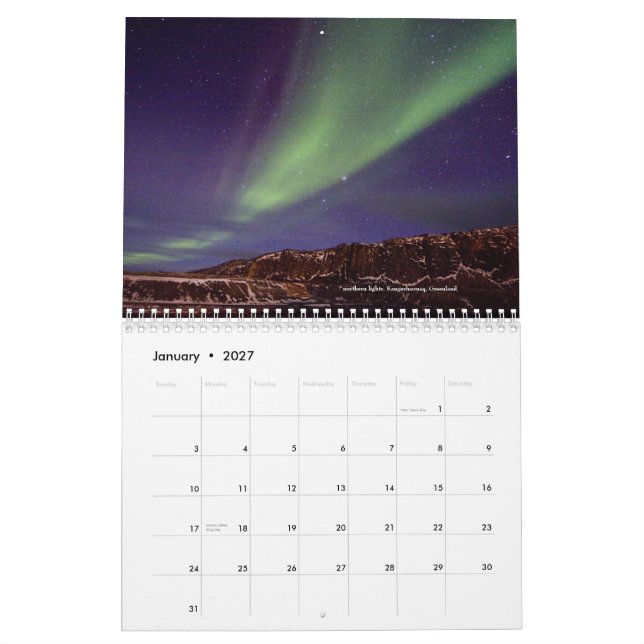 Ed and Torre Stocka... - Customized Calendar (Jan 2027)