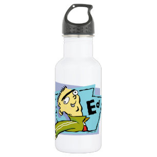 Ed Character Graphic Stainless Steel Water Bottle