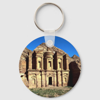 'Ed-Deu', temple, Petra, Jordan Keychain