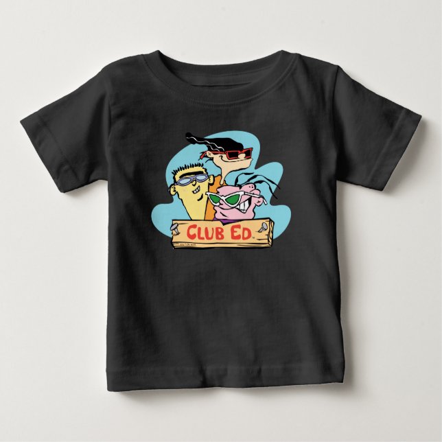 Ed, Edd, n Eddy - Club Ed Baby T-Shirt (Front)