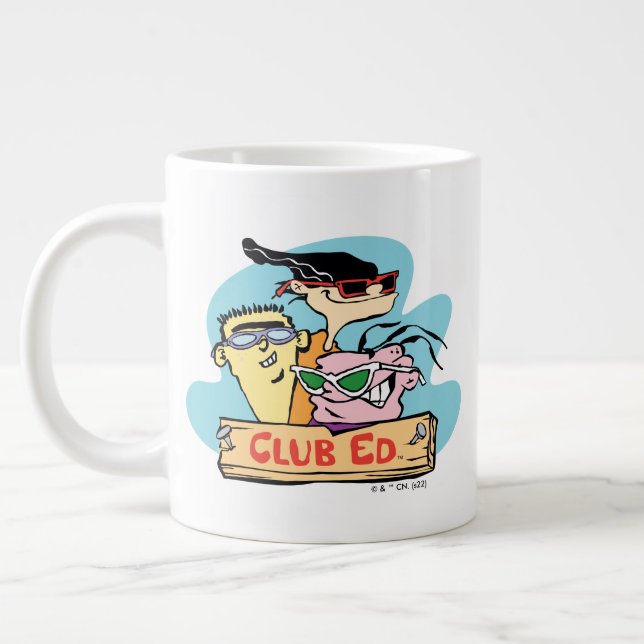 Ed, Edd, n Eddy - Club Ed Giant Coffee Mug (Left)