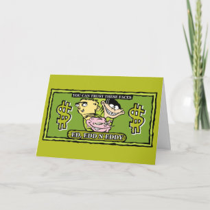 Ed, Edd, n Eddy Dollar Bill Card