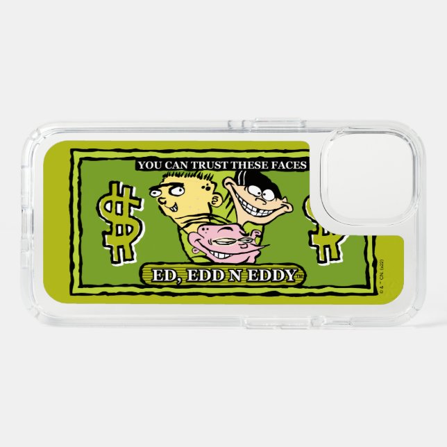 Ed, Edd, n Eddy Dollar Bill Speck iPhone 13 Case (Front Horizontal)