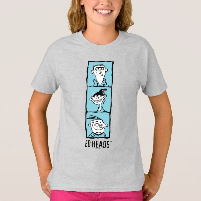 Ed, Edd, n Eddy - Ed Heads T-Shirt (Front)
