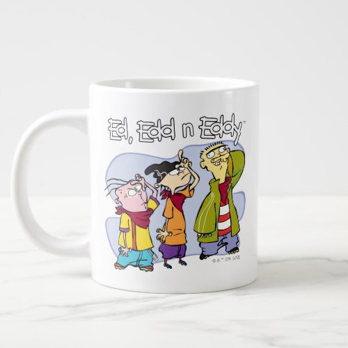 Ed Edd n Eddy Hand Signs Giant Coffee Mug