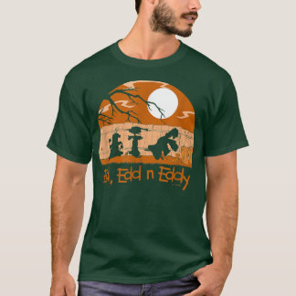 Ed, Edd n Eddy Haunted Sunset Silhouette Group  T-Shirt
