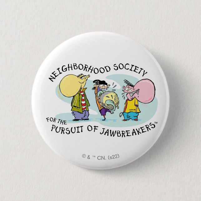 Ed, Edd, n Eddy - Jawbreakers Button (Front)