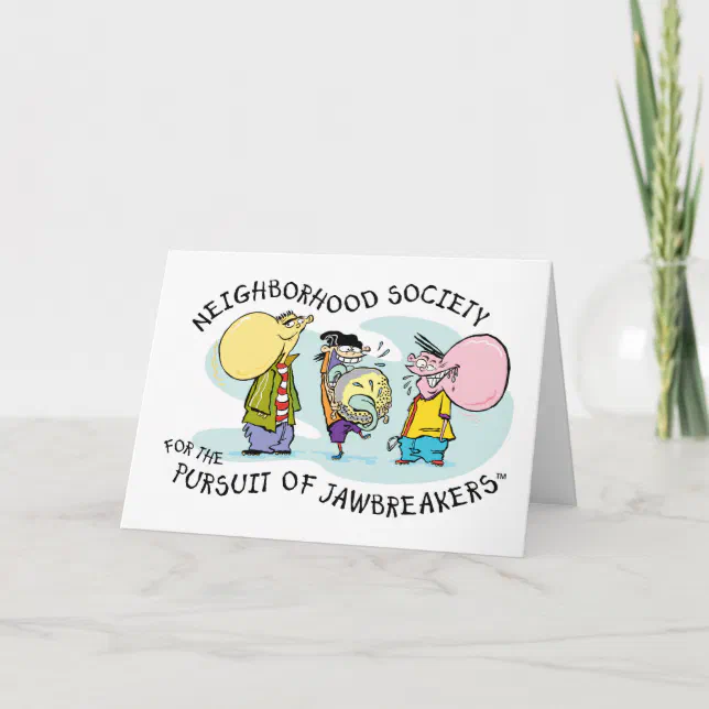 Ed, Edd, n Eddy Jawbreakers Card Zazzle