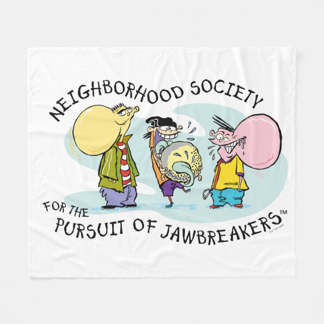 Ed, Edd, n Eddy - Jawbreakers Fleece Blanket (Front (Horizontal))