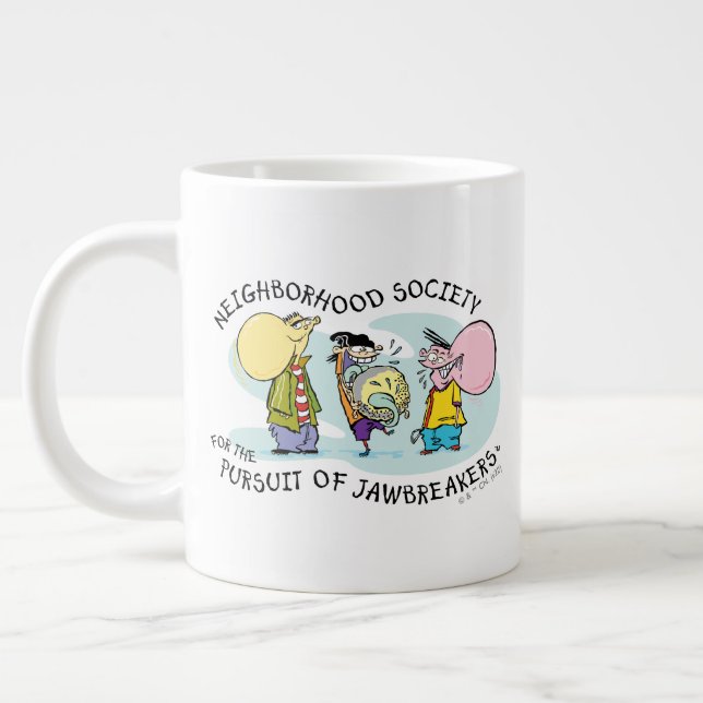 Ed, Edd, n Eddy - Jawbreakers Giant Coffee Mug (Left)