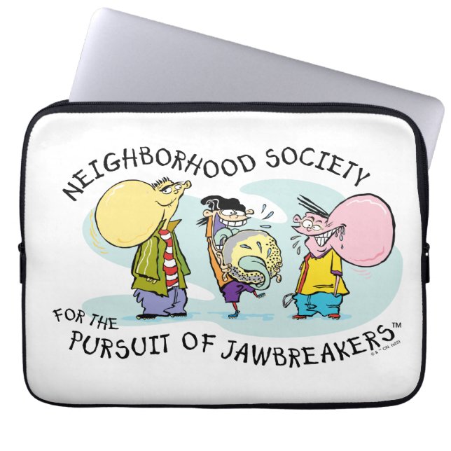 Ed, Edd, n Eddy - Jawbreakers Laptop Sleeve (Front)