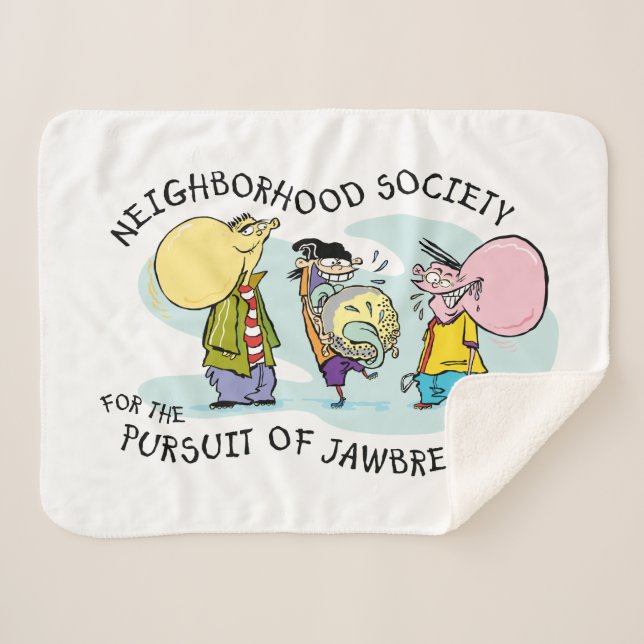 Ed, Edd, n Eddy - Jawbreakers Sherpa Blanket (Front (Horizontal))