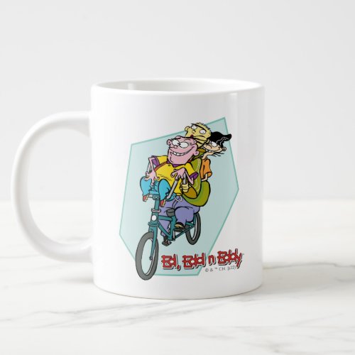 Ed Edd n Eddy on a Bike Giant Coffee Mug