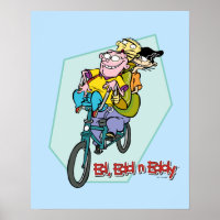 Ed, Edd, n Eddy on a Bike