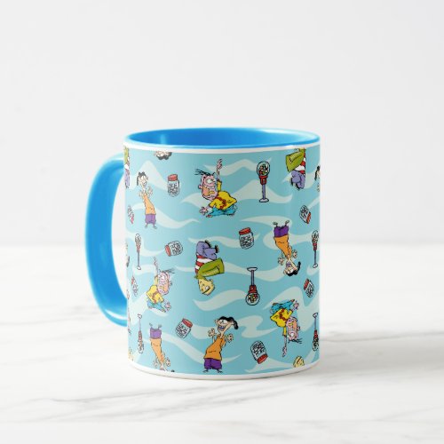 Ed Edd n Eddy Pattern Mug