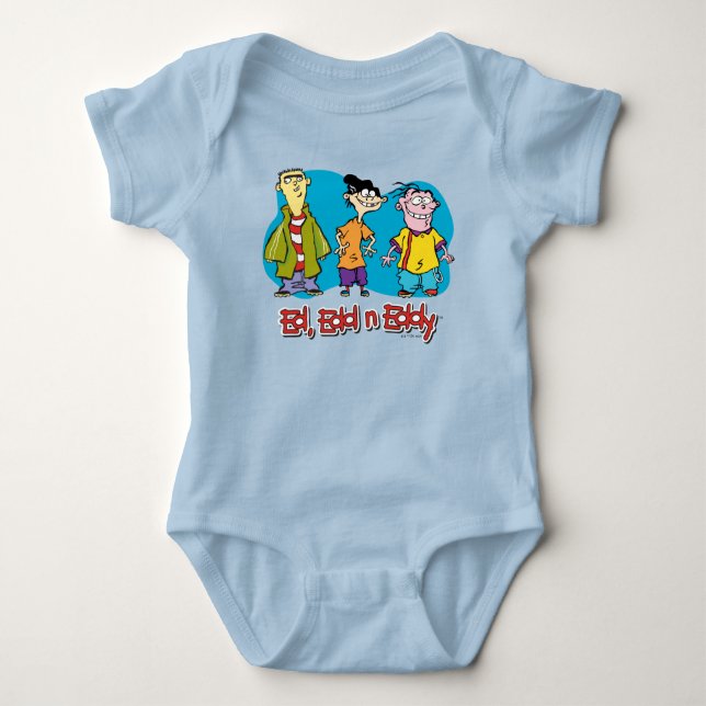 Ed, Edd, n Eddy Smiling Baby Bodysuit (Front)