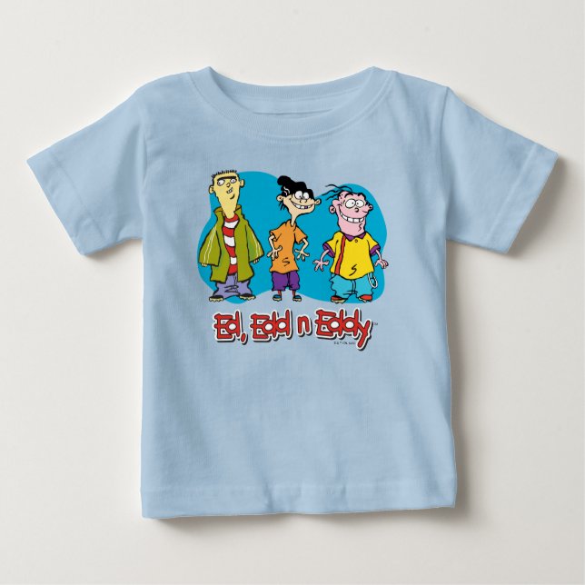 Ed, Edd, n Eddy Smiling Baby T-Shirt (Front)