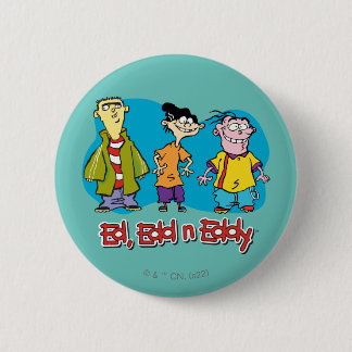 Ed, Edd, n Eddy Smiling Button