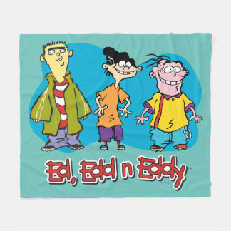 Ed, Edd, n Eddy Smiling Fleece Blanket