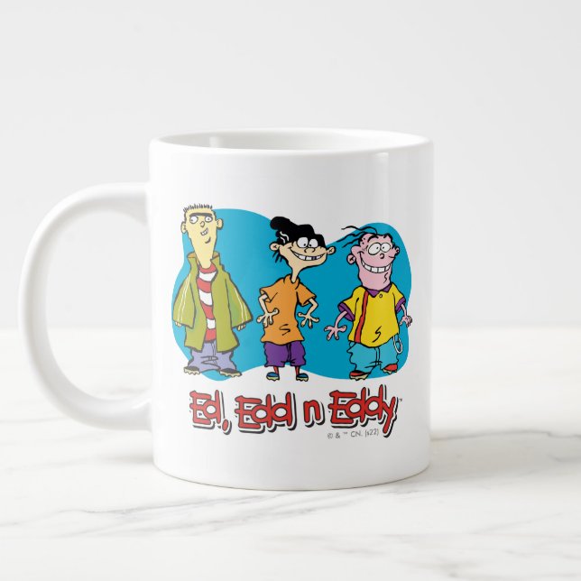 Ed, Edd, n Eddy Smiling Giant Coffee Mug (Left)