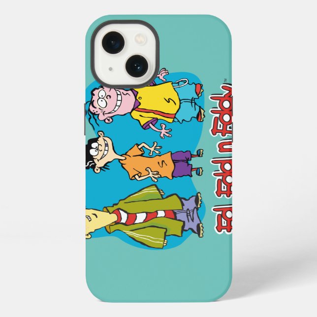 Ed, Edd, n Eddy Smiling Iphone Case (Back)