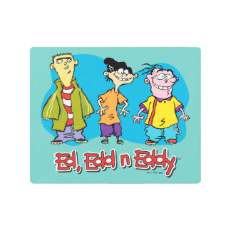 Ed, Edd, n Eddy Smiling Metal Print