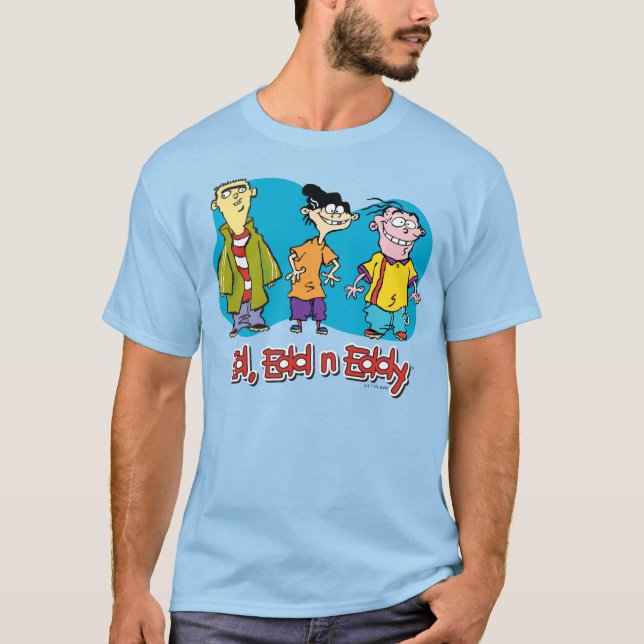 Ed, Edd, n Eddy Smiling T-Shirt (Front)