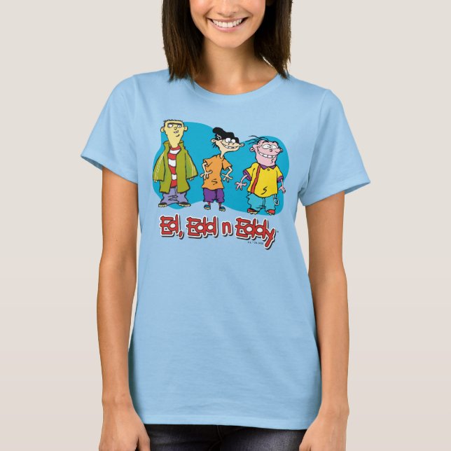 Ed, Edd, n Eddy Smiling T-Shirt (Front)