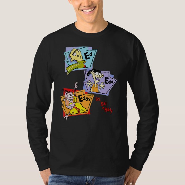 Ed Edd N Eddy Stacked Group Panels Alternate T-Shirt (Front)