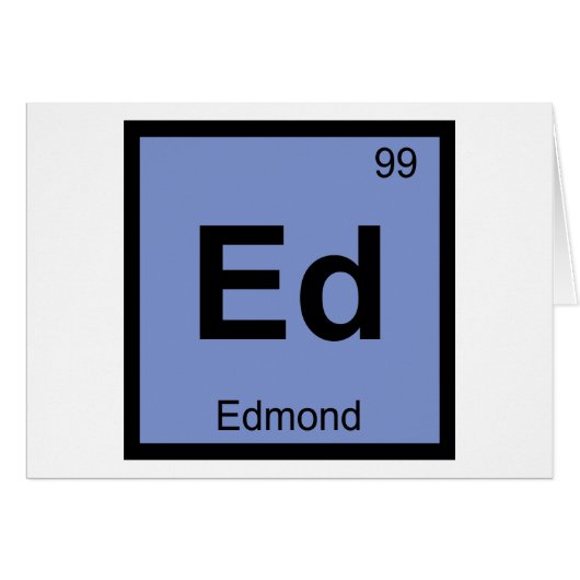 Ed - Edmond Oklahoma Chemistry Periodic Table (Front Horizontal)