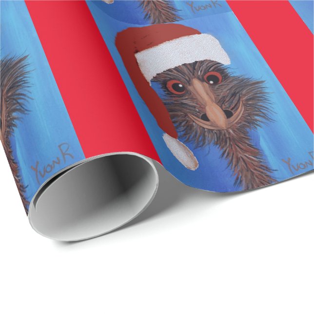 ED Emu Christmas Wrapping Paper (Roll Corner)