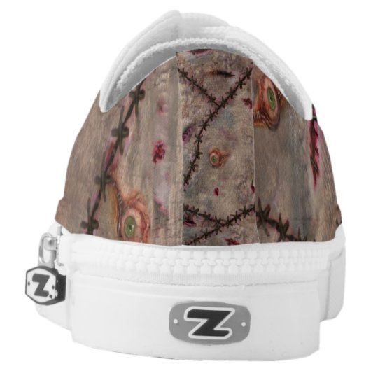 ED GEIN HORROR LEGEND SKIN SHOES (Left Shoe Back)